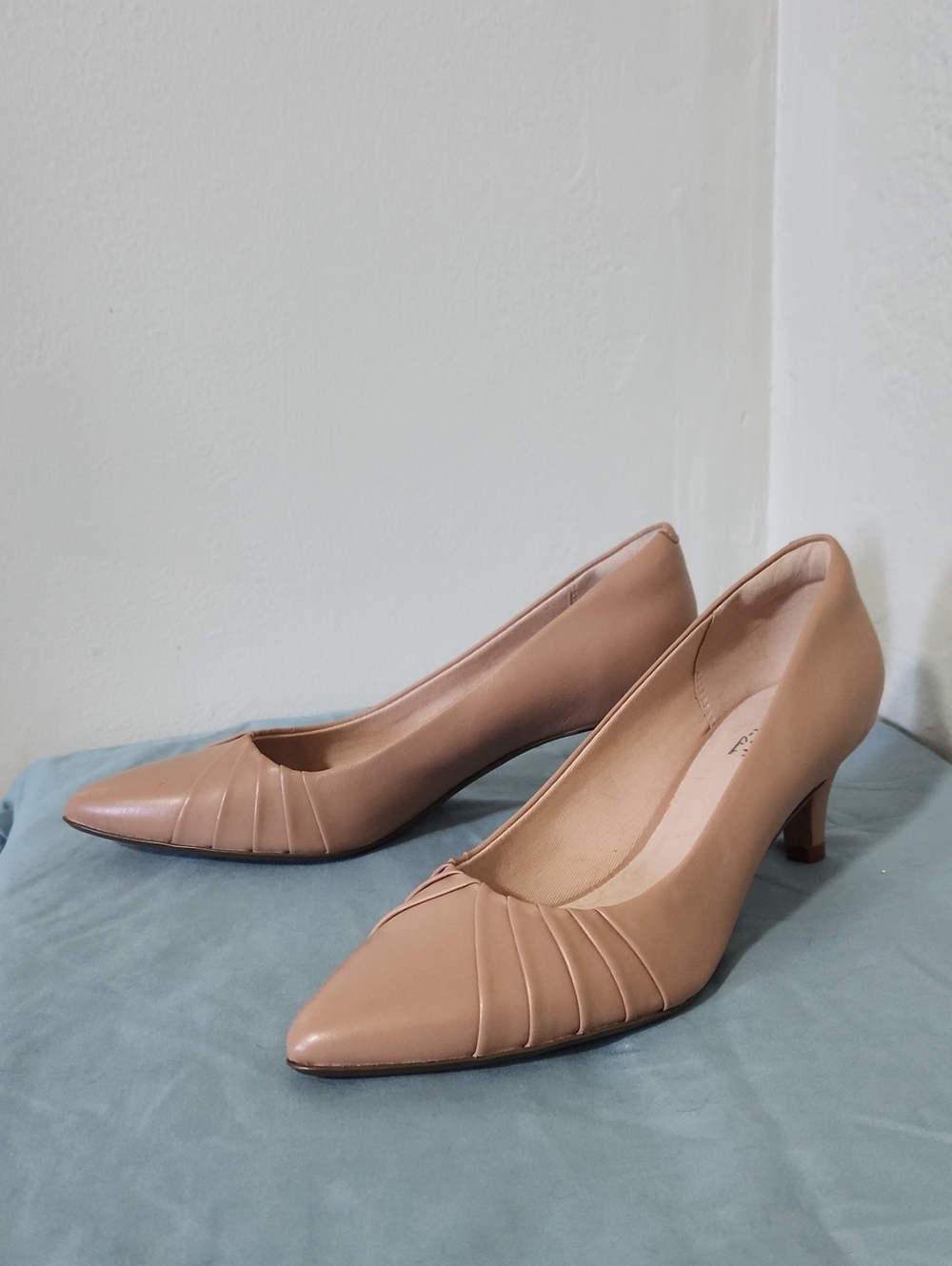 Size 7 M Women’s Classic Nude Pointed-Toe Pumps